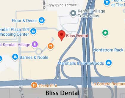 Map image for Dental Anxiety in Kendall, FL